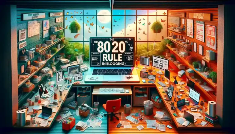 80 20 rule in blogging